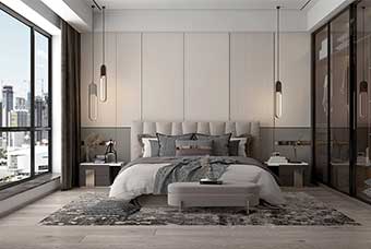 温州现代风格-卧室