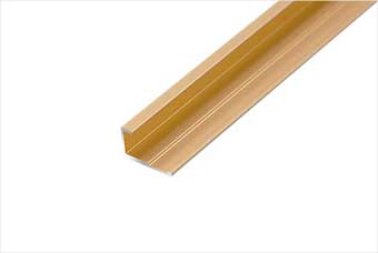 温州航空纤维墙咔铝合金边条（钛金氧化）
