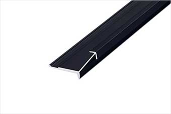 温州航空纤维墙咔铝合金阳角线（哑黑氧化）