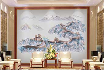 温州森佰汇航空纤维墙咔（唯我中华）