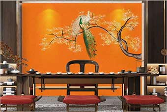 温州森佰汇航空纤维墙咔（春花秋月）