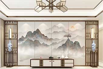 温州森佰汇航空纤维（山水画系列）